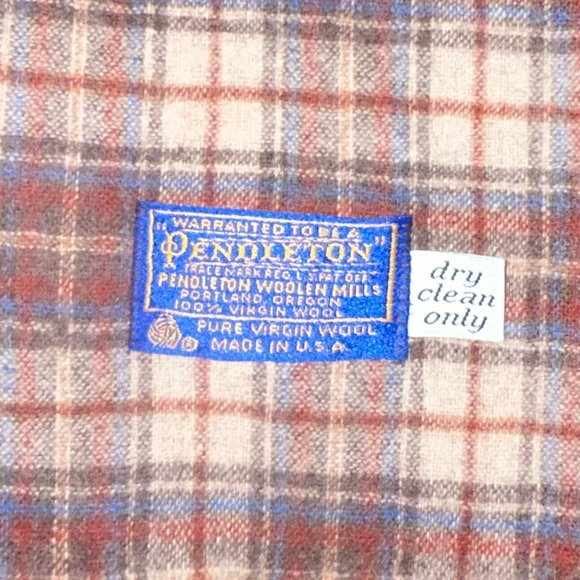 Vintage Pendleton wool scarf - Picture 2 of 3